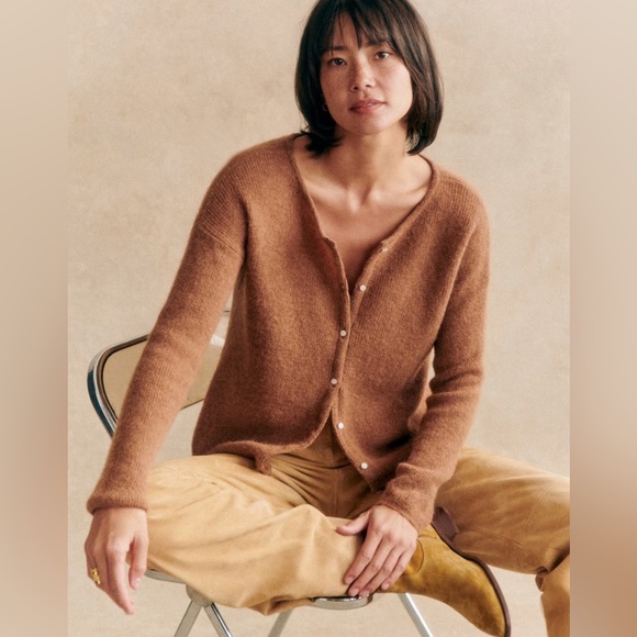 Sezane Sweaters - NWT | Sézane | Gaspard Cardigan in Camel